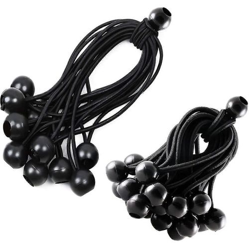 Caoutchouc de tension avec bille, tendeurs de caoutchouc 20 pièces, caoutchoucs de tension, expanseur