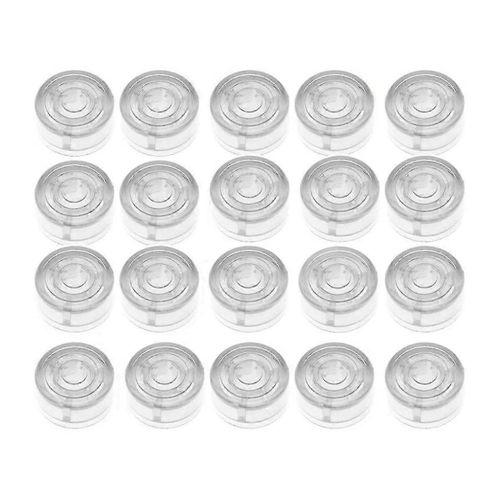 20pcs / Set Effet Guitare Pédale Pédale Toppers Pied Nail Cap Protection Cap Pour Guitar Effect Ped