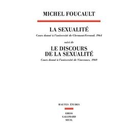La Sexualité Suivi De Le Discours De La Sexualité