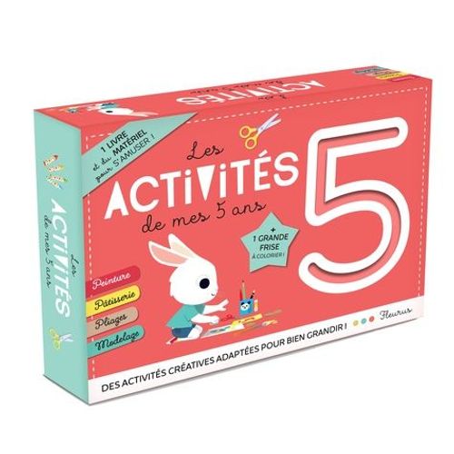 Les Activités De Mes 5 Ans - 1 Livre Et Du Matériel Pour S'amuser !