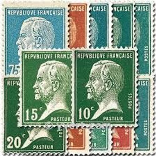 Type Pasteur Série Complète Année 1923 N° 170 171 172 173 174 175 176 177 178 179 180 181 Yvert Et Tellier Luxe
