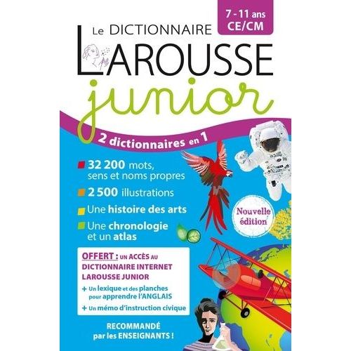 Le Dictionnaire Larousse Junior Ce/Cm