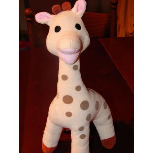 Hochet Peluche Girafe Vulli