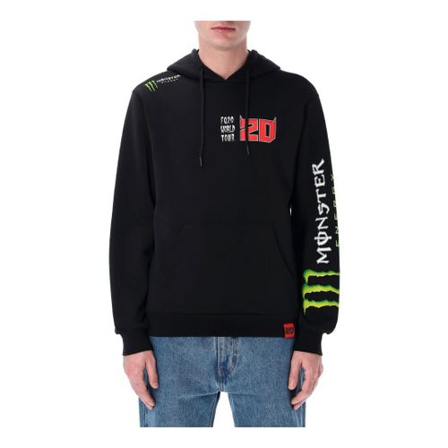 Sweat-Shirt Dual Monster Fabio Quartararo Fq20 World Tour Moto Gp Officiel Homme