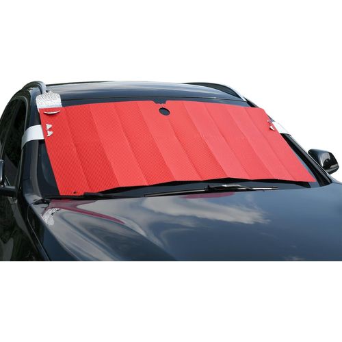Contrejour Pop 463630 Pare Soleil Voiture 2 En 1 Protection Du Soleil & Du Gel, Orange[83]
