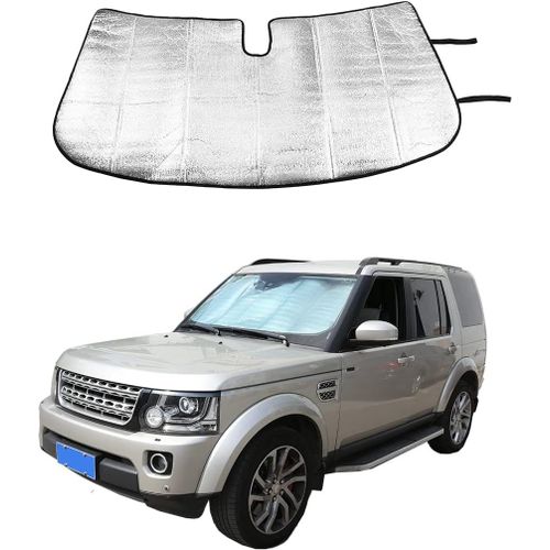 Pare-Soleil Pliable Pour Pare-Brise De Voiture Lr Discovery 4 Lr4 2014-2017 - Accessoires Pare-Soleil Thermique - Argenté[428]