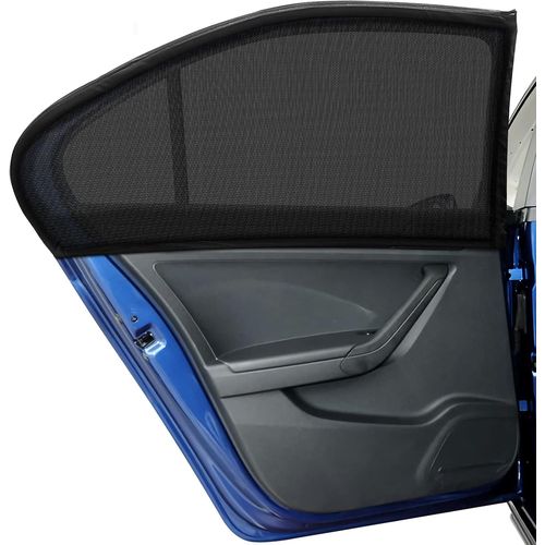 Lot De 2 Pare-Soleil De Fenêtre Latérale De Voiture, Grande Taille Pour Suv, Monospace, Pare-Soleil Bloquant Les Moustiquair[62]