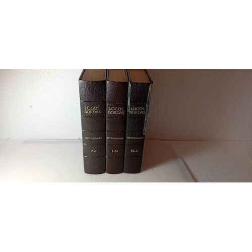 Vend Dictionnaire Logos Bordas De La Langue Française De Jean Girodet 1977 3 Tomes,