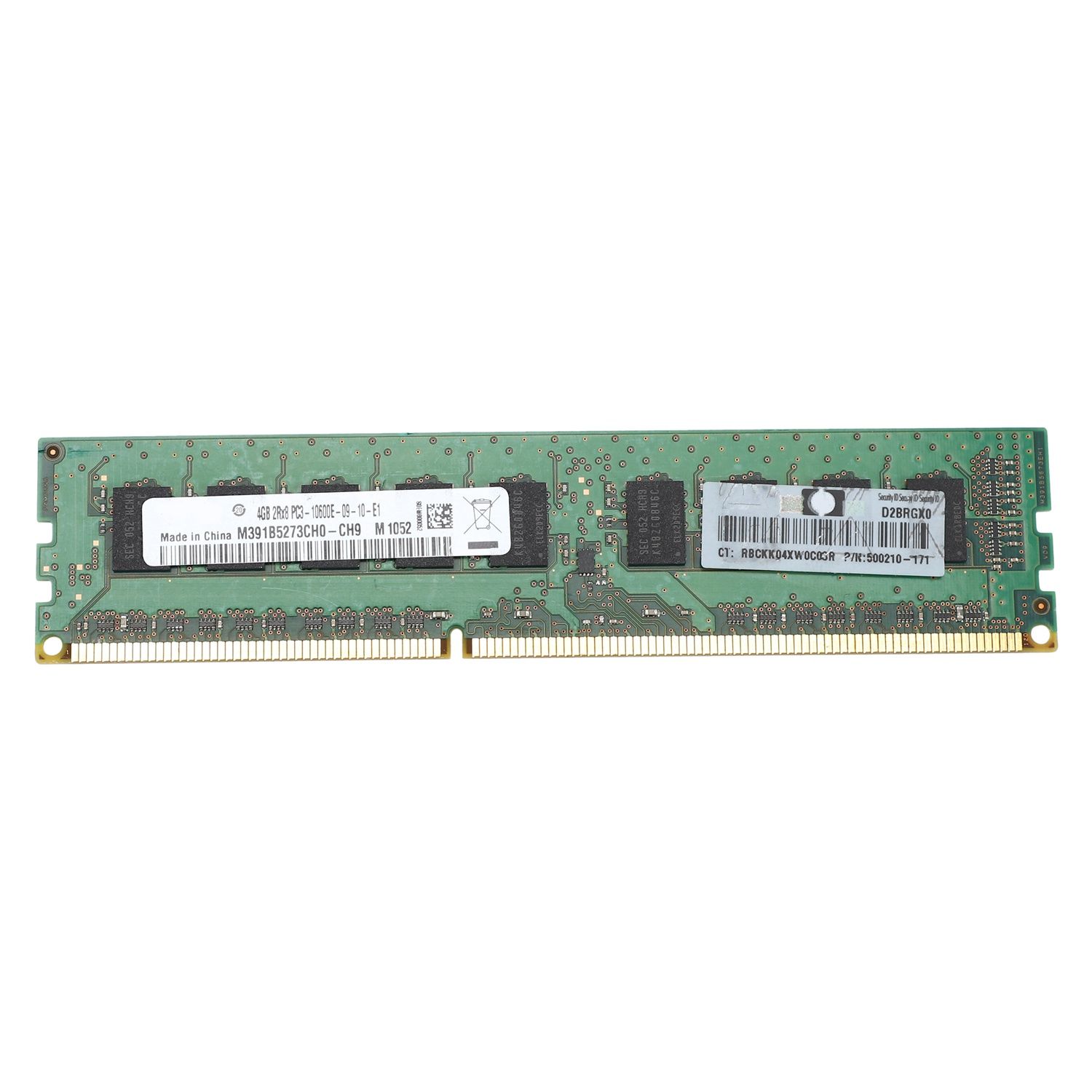 4 Go 2RX8 PC3-10600E 1,5 V DDR3 1333 MHz ECC MMoire RAM San... - 2