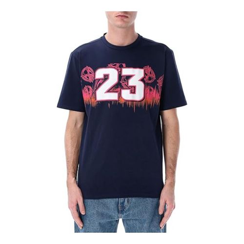 T-Shirt Enea Bastianini 23 Officiel Motogp Bestia Homme Bleu