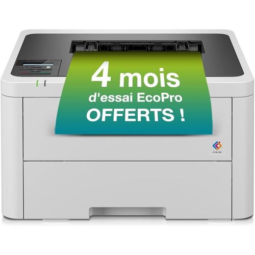 MONDODIGITALE-Hl-L3220Cwe - Imprimante Laser Couleur - Wifi, Usb, Ethernet - Imprime Jusqu'À 18 Pages Par Minute - 4 Mois Offerts À L'Abonnement Ecopro