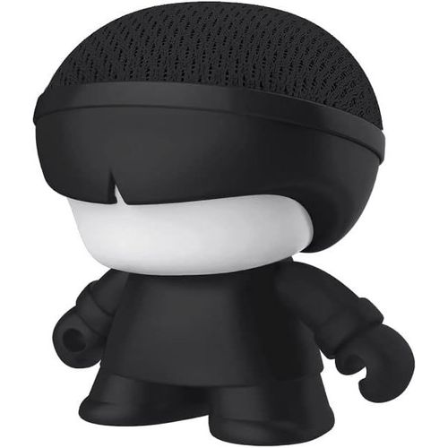 MONDODIGITALE-Mini Enceinte Bluetooth Portable Mini Xboy-Mini Enceinte Portable Lumineuse Led-Son Puissant 360° Télécommande Selfie Intégrée (Noir)