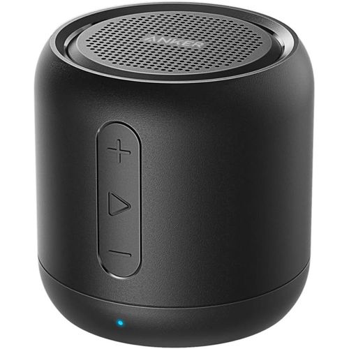 MONDODIGITALE-Soundcore Mini Enceinte Portable-Haut Parleur Bluetooth Avec Autonomie De 15 Heures, Portée Bluetooth De 20 Mètres, Port Micro Sd, Micro Et Basses Renforcées