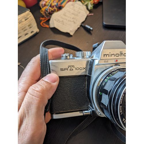 Minolta SRT 100X with MC W.ROKKOR-HG 35mm f/2.8 Lens