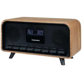MONDODIGITALE-Enceinte Bluetooth 5.3 Radio 50 Stations Memorisables Réveil Rt850Bt