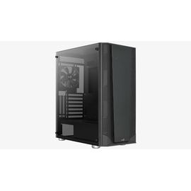 MONDODIGITALE-Boîtier Moyen Tour Atx Prism V1 Avec Panneau Vitré, Noir