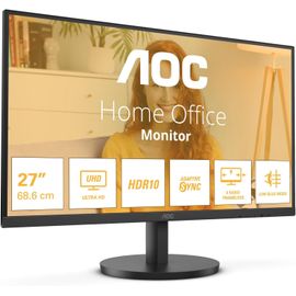 MONDODIGITALE-U27B3M - Moniteur Uhd 27 Pouces, Hdr10 (3840 X 2160, 4K, 60 Hz, 2X Hdmi, Displayport) Noir