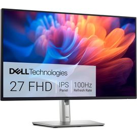 MONDODIGITALE-P2725H 27"" Full Hd (1920X1080) Écran Pc, 100Hz, Ips, 5Ms, 99% Srgb, Usb-C, Displayport, Hdmi, Vga, 4X Usb, Garantie 3 Ans, Noir