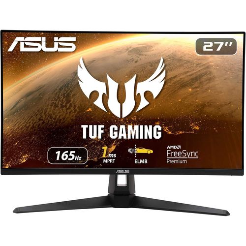 MONDODIGITALE-Tuf Gaming Vg279Q1A - Ecran Pc Gamer Esport 27" Fhd - Dalle Ips - 165Hz - 1Ms - 1920X1080 - 250Cd/M² - Display Port & 2X Hdmi - Haut-Parleurs - Amd Freesync Premium - Extreme Low Motion