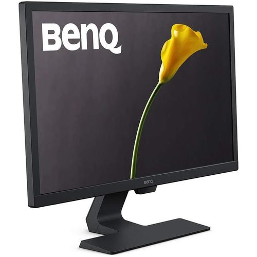 MONDODIGITALE-Gl2480 Moniteur De Jeu Led 24 Pouces, Fhd 1080P, Eye-Care, 1Ms, 75Hz, Anti-Reflet, Hdmi, Dvi, Noir