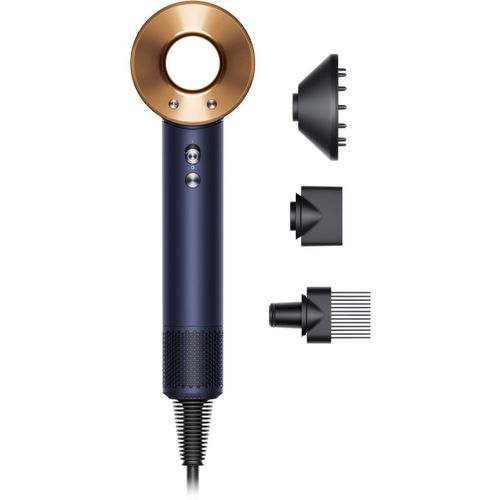 Sèche Cheveux Dyson Supersonic Cheveux Bouclés À Frisés - Bleu De Prusse Cuivré