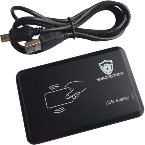 MONDODIGITALE-Mifare Lecteur De Cartes Usb 13,56 Mhz Iso14443A Hf 14H Format De Sortie