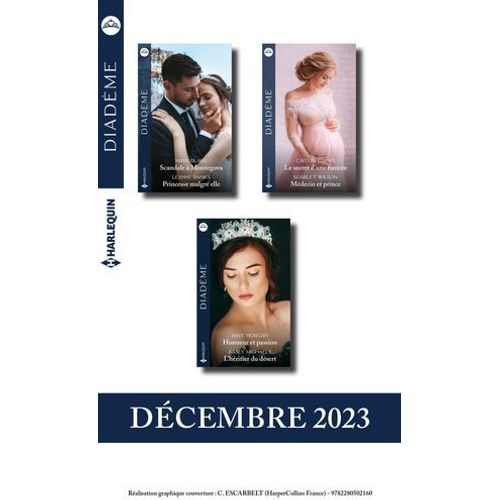 Intégrale 6 Romans De La Collection Diadème : Tous Les Livres Diadème De Décembre 2023 (N°25 À 27)