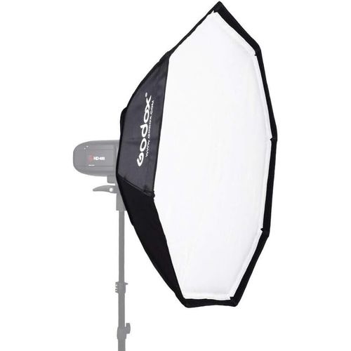 MONDODIGITALE-Octa - Soft Box (Gris, Aluminum Ring Adaptor, 120 Cm)