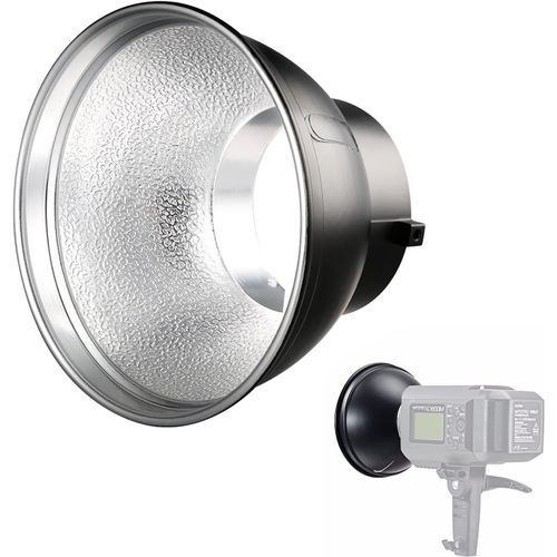 MONDODIGITALE-Ad-R6 17,8 Cm Bowens Mount Reflector,Modificateur De Lumière Polyvalent Pour Ad600,Ad400Pro,Ms200, Ms300,Ms300V,Sk400Ii,Sk400Iiv,Sk300Ii,Sl60W,Vl150,Sl150W,Et Plus