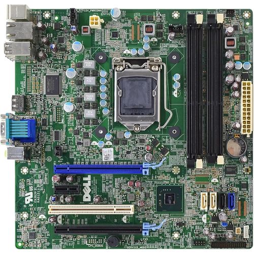 MONDODIGITALE-Carte Mère Pour E93839 Ka0121 Compatible Avec Dell 790 Dt Intel Q77 Lga1155 16 Go Ram 4 X Ddr3 Miniitx Intel/Core I7/ I5/ I3 Vga, Hdmi, Lan Rj45, Usb 2.0, Sata Ii Reconditionné