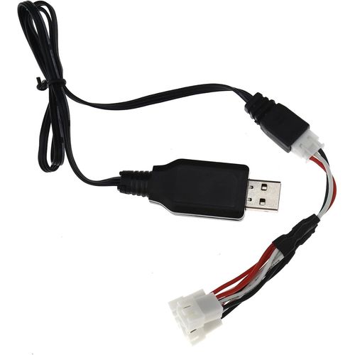 Mondodigitale-Xh-3p Chargeur De Câble Usb 3 En 1 Batterie Au Lithium Avec Chargeur De Câble De Batterie Li-Polymère 60cm/23.6inch 1a 7.4v Pour Drone/Quadcopter/Hélicoptère-Ototec