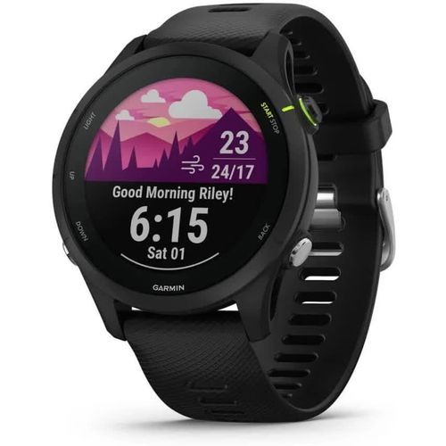Mondodigitale-Forerunner 255, Music - Montre Gps Multisports Connectée De Running ¿ Noire ¿ Boitier 46 Mm