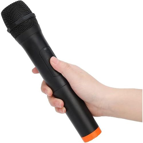 MONDODIGITALE-Microphone Sans Fil Vhf Portable Universel Professionnel, Micro De Réception Usb En Plastique Abs Noir, Distance De Réception De 50 Mètres, Pour Le Chant Karaoké, La Parole, Le Mariage