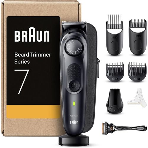 Mondodigitale-Tondeuse À Barbe Series 7 Bt7441, Tondeuse À Barbe Avec Outils Professionnels Et 100 Minutes D'autonomie
