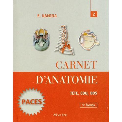 Carnet D'anatomie - Tome 2, Tête, Cou, Dos
