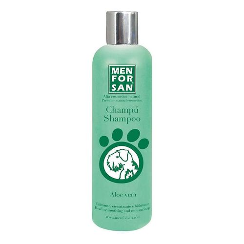 Shampoing Pour Animaux De Compagnie Menforsan Chien Aloe Vera 300 Ml