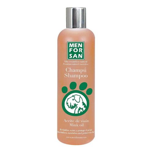 Shampoing Pour Animaux De Compagnie Menforsan Chien Huile De Vison 300 Ml