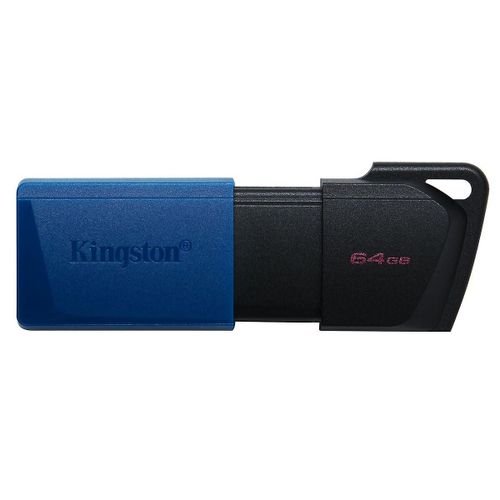 Clé USB Kingston DTXM/64GB Porte-clés Noir Bleu Noir/Bleu 64 GB
