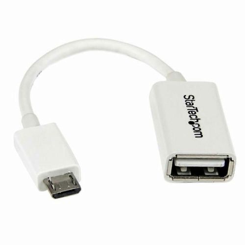 Micro USB to USB Cable Startech UUSBOTGW White
