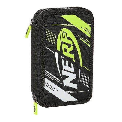 Trousse Double Nerf Get Ready Noir 12,5 X 19,5 X 4 Cm (28 Pièces)