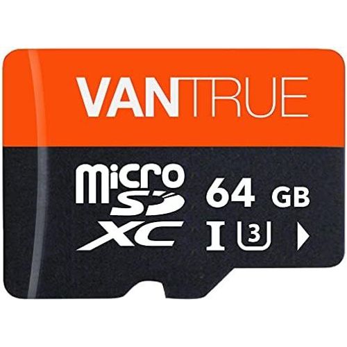 SHIBA-Vantrue 64 Go Carte mémoire microSDXC UHS-I U3 4K avec Adaptateur Compatible avec Dashcam, Smartphone, Tablette, caméra d'ac[2