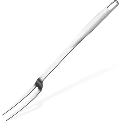 SHIBA-- Fourchette à Viande en Acier Inoxydable - Fourchette à Barbecue pour Viande en Finition satinée - Accessoires de Cuisine l[6