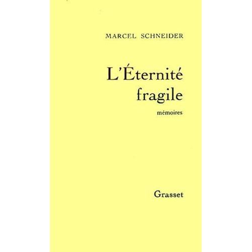 L'éternité Fragile T01