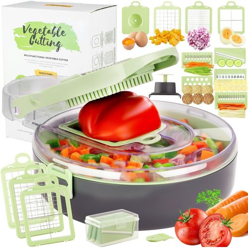 Shiba-Coupe Mandoline De Cuisine,Coupe Legume Manuel À Lames Remplaçables,Coupe Legumes Multifonctions,Decoupe Legumes Pour Oignon[6