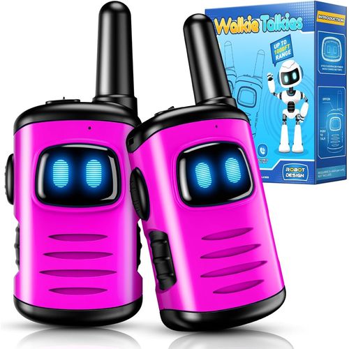 Shiba-Jouet Fille 3 4 5 6 7 8 Ans, Talkie Walkie Jeu 3-10 Ans Toki Walki Idée Cadeau Anniversaire Jouet Enfant Exterieur 3-12 Ans[80