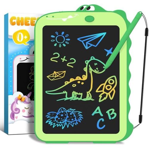 Shiba-Dinosaure Enfant Jouet Garcon Fille - Cadeau Fille Garcon 3 4 5 6+ Ans Tableau Ardoise Magique Enfant 8.5 Pouce, Creatif Cal[6