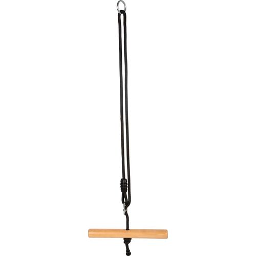 Shiba-Small Foot Balançoire Trapèze Twist « Black Line » En Bois, Polyvalente, Intérieur Et Extérieur, Dès 3 Ans, 12675[1264]