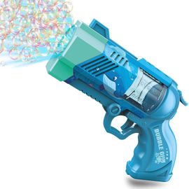 Shiba-Pistolet A Bulle, Machine Pour Bulles Savon Enfant, Générateur Mousse Led, Jouet Extérieur, Cadeau Été, Bazooka Mariage, Lan[1