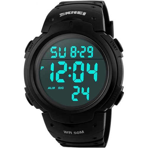 Shiba-Montre De Sport Numérique Skmei - Pour Homme - Étanche - Rétro-Éclairage Led - Multifonctions[269]