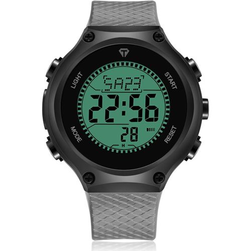 Shiba-Montre Homme Sport Militaire Étanche Montre Digitale Chronomètre Alarme Lumière Led Montres Bracelet Hommes Numerique Mode G[8